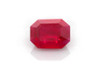 Octagon Ruby Gemstone 2.01 Carat Vivid Intense