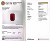 Octagon Ruby Gemstone 2.99 Carat Vivid Intense