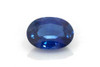 Oval Blue Sapphire Gemstone 3.64 Carat Vivid Intense