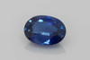 Oval Blue Sapphire Gemstone 3.64 Carat Vivid Intense