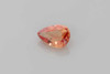 Pear Shape Padparadscha Sapphire Gemstone 1.01 Carat Vivid Intense