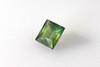 Princess Green Sapphire Gemstone 1.33 Carat Vivid Intense