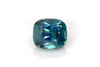 Rectangular Cushion Teal Sapphire Gemstone 3.55 Carat Vivid Intense