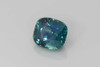 Rectangular Cushion Teal Sapphire Gemstone 3.55 Carat Vivid Intense