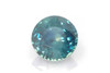 Round Teal Sapphire Gemstone 3.12 Carat Vivid Intense
