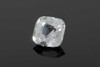 Square Cushion White Sapphire Gemstone 2.36 Carat Vivid Intense