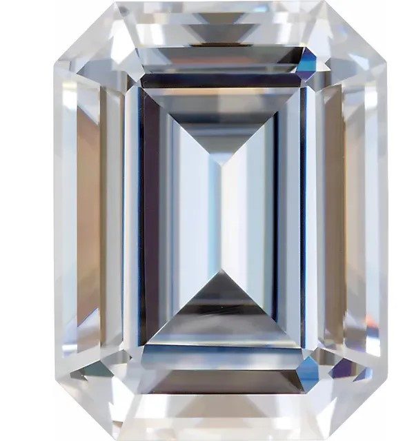 Emerald Cut Moissanite Forever One Loose Stones Charles And