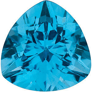 Trillion Cut Swiss Blue Topaz Gemstones Best Swiss Blue Topaz