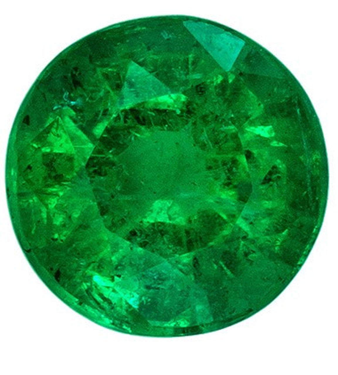 Rare Stone Green Emerald Loose Gemstone, 0.85 carats in