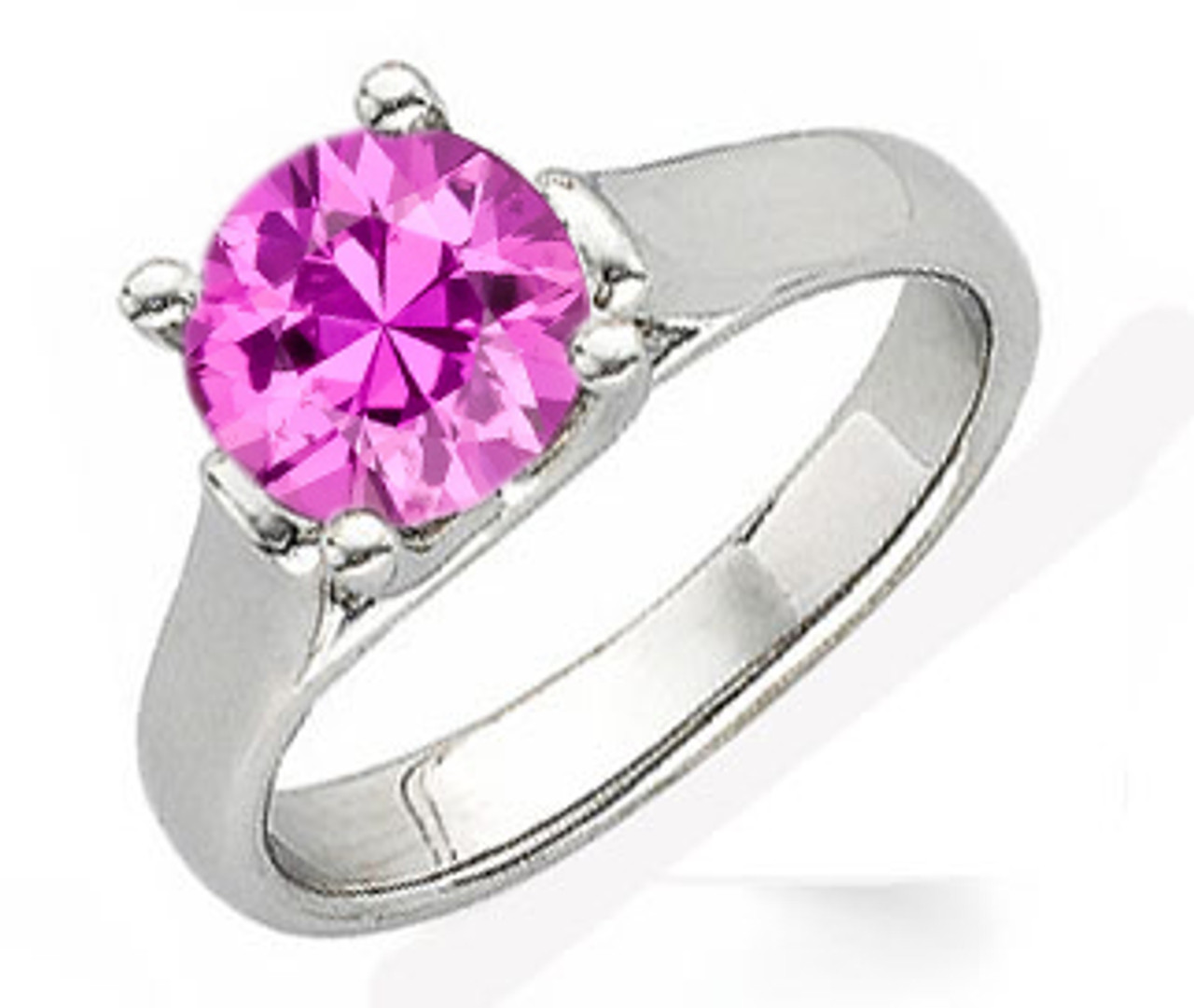 Pink Tourmaline 14k Rose Gold Victorian floral pattern wedding engagement  ring