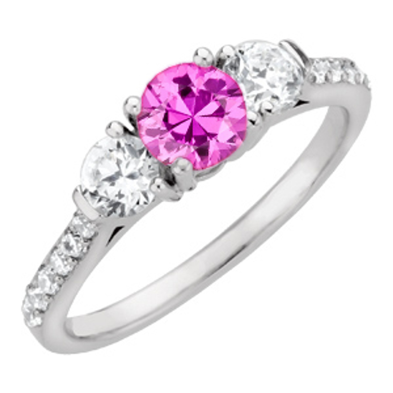 Pink Diamond Engagement Ring : Celebrate Love