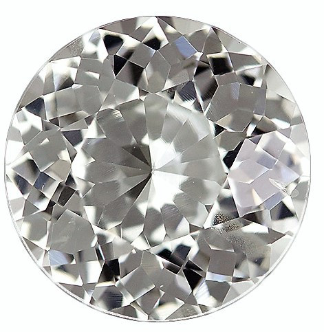 Loose Stunning mm Sapphire Genuine Gemstone in Round Cut