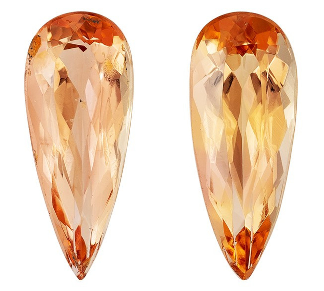 Villa Imperial Topaz Stud Earrings | Rosie Kent