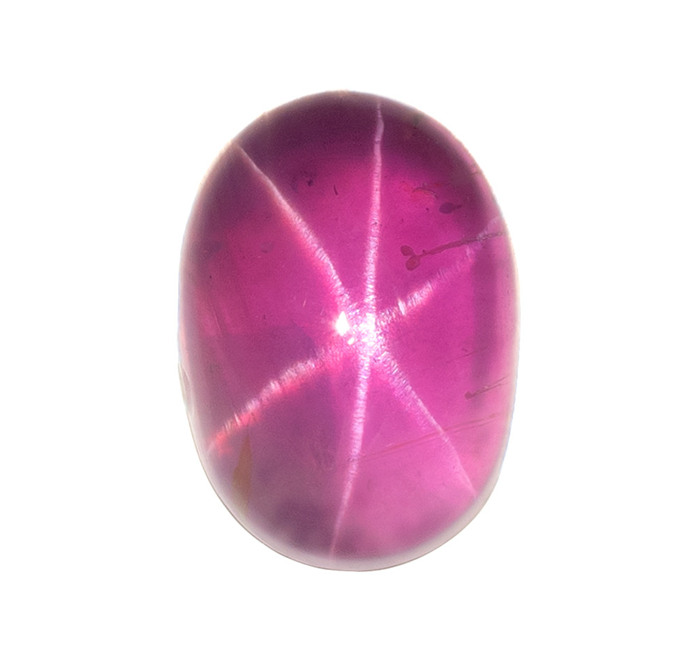 Buy Star Ruby Gemstone Oval Cut Red Color 2.97 Carats | AfricaGems