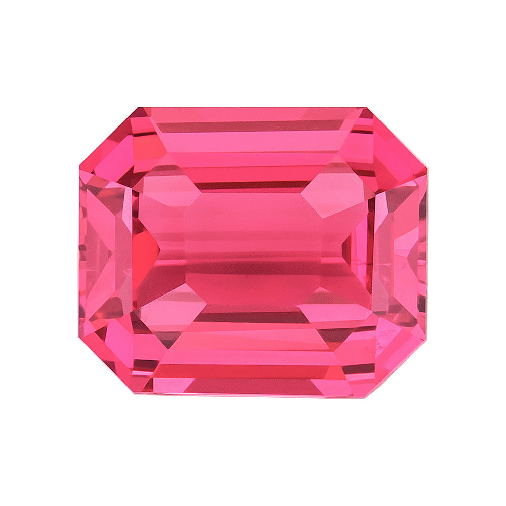 Buy 2.54 Ct Neon Pink Spinel from Tanzania, Octagon Cut | AfricaGems