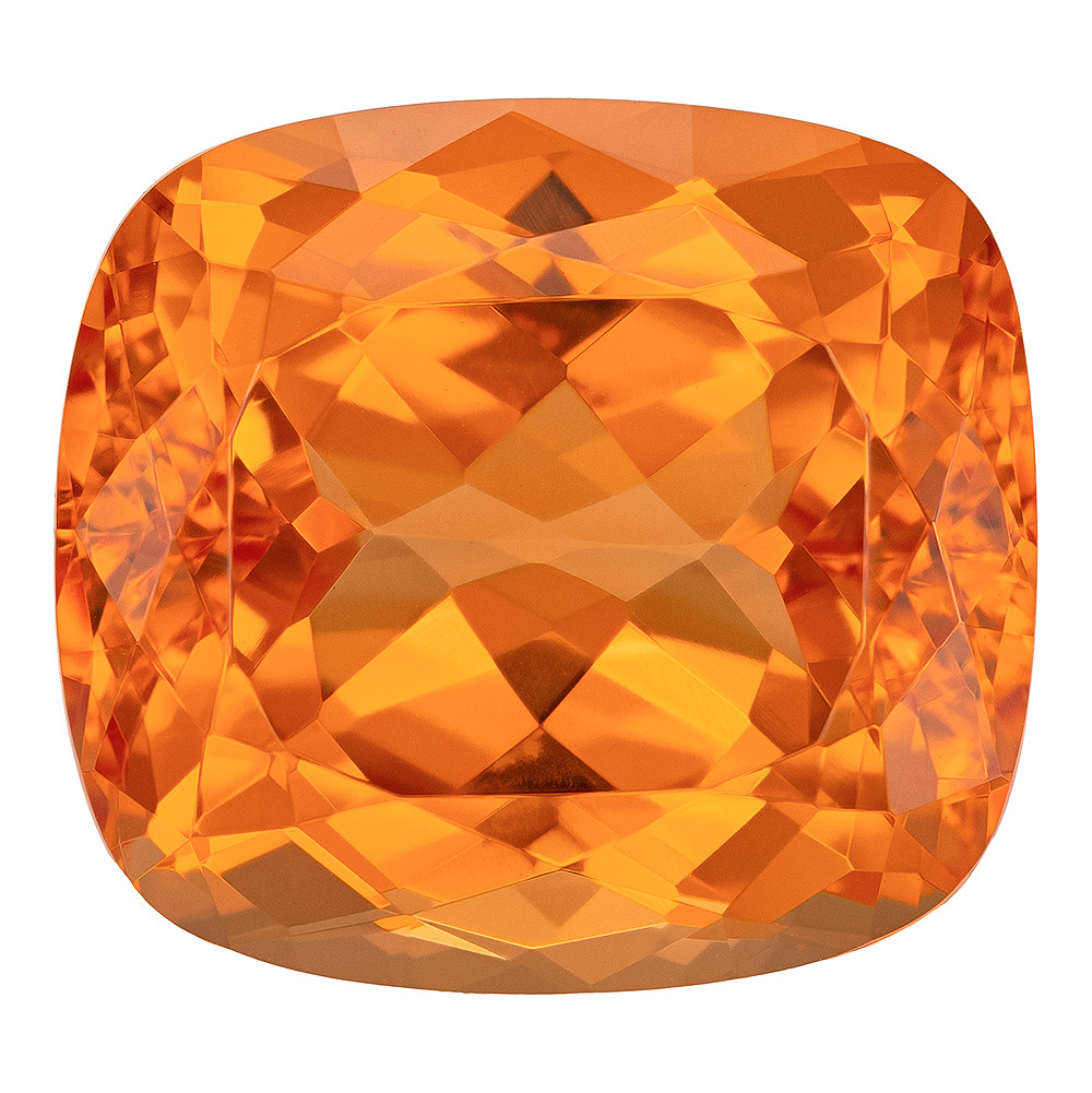 Buy Rare Gem 22.89 Ct Imperial Topaz Super Gem, Cushion | AfricaGems