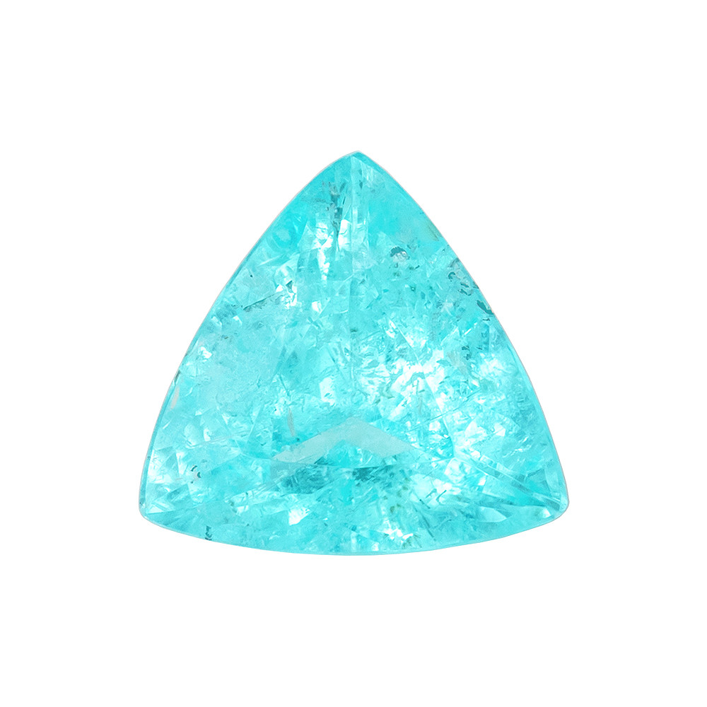 Buy 0.94 Ct Neony Windex Blue Paraiba Tourmaline Trillion | AfricaGems