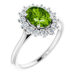 Peridot Rings