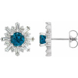 Topaz Earrings