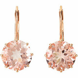 Morganite Earrings