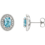 Aquamarine Earrings