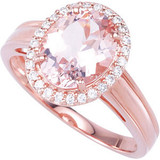 Morganite Rings