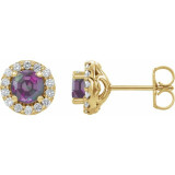 Alexandrite Earrings