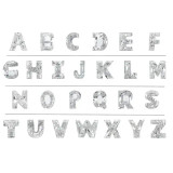 Lab Diamond Letters A to Z GH VS Quality