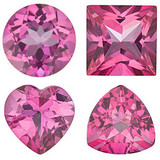 Mystic Pink Topaz - Faceted Calibrated