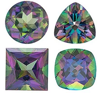 Mystic Green Topaz - Faceted Calibrated