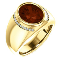 Garnet Rings