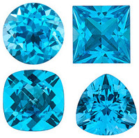 Swiss Blue Topaz - Faceted Calibrated 