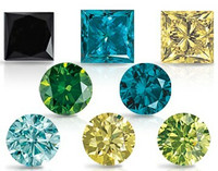 Genuine Enhanced Colored Melee and Large Diamonds