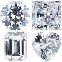 Colorless Cubic Zirconia