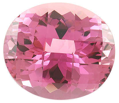Beautiful Pink Tourmaline Gemstone Medium Pink, 20.22 carats