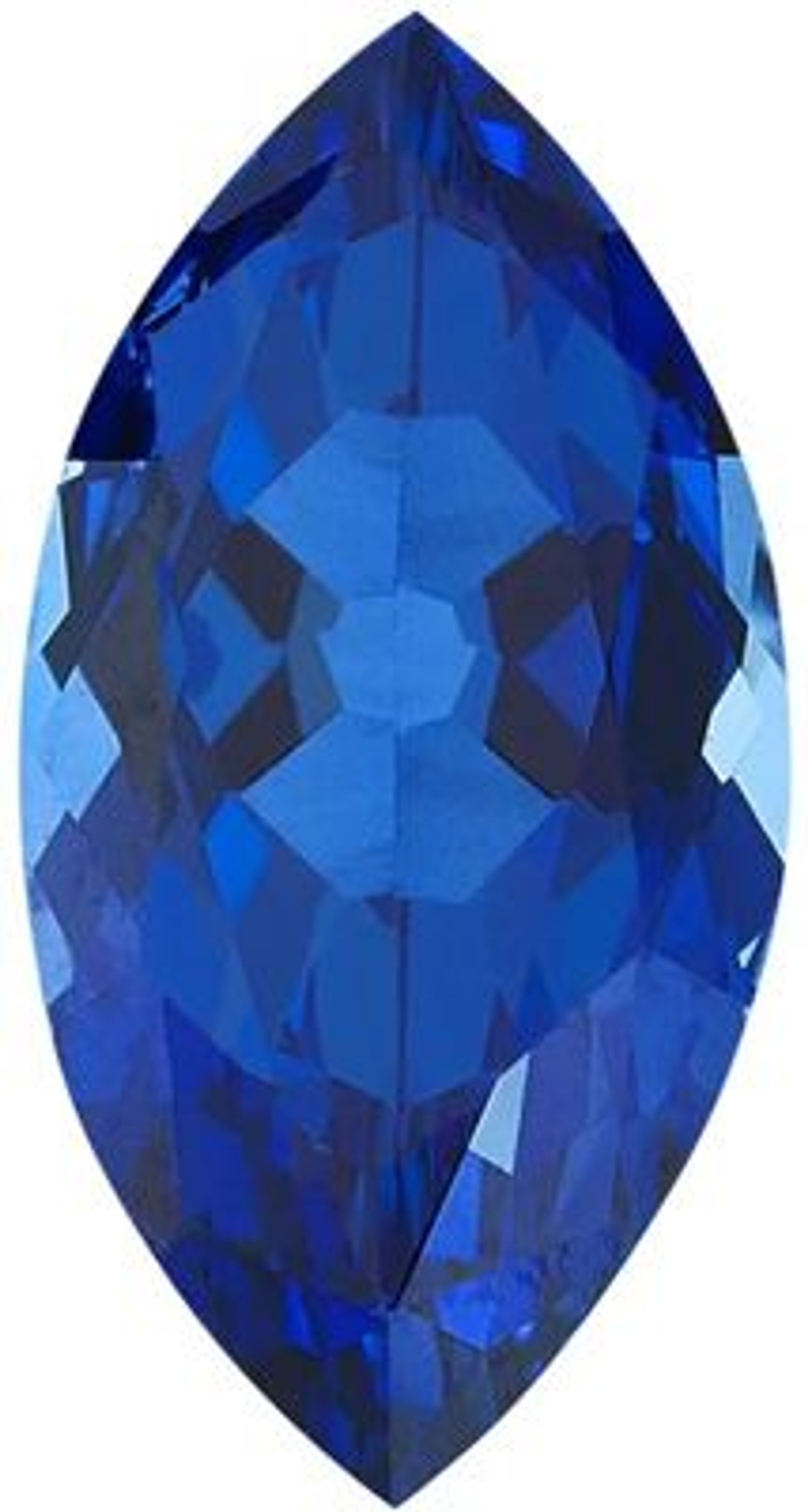 Marquise Cut Lab Created Blue Sapphires Synthetic Marquise Created