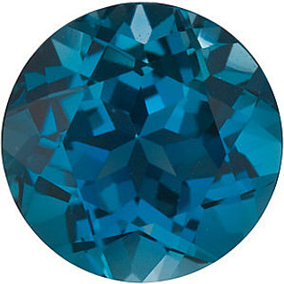 London Blue Topaz in Round Cut - Best Blue Topaz for SALE