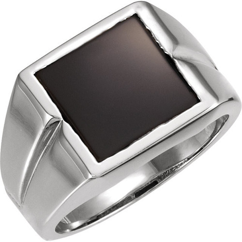 Mens Solitaire Ring