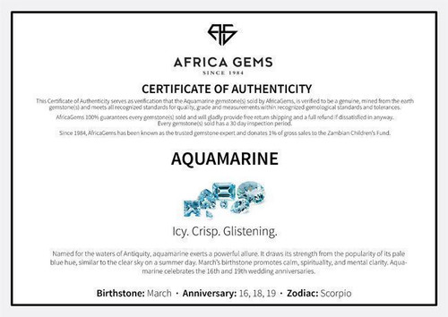 Princess Cut Genuine Aquamarine in Grade AAA Princess Cut Genuine Aquamarine in Grade AAA