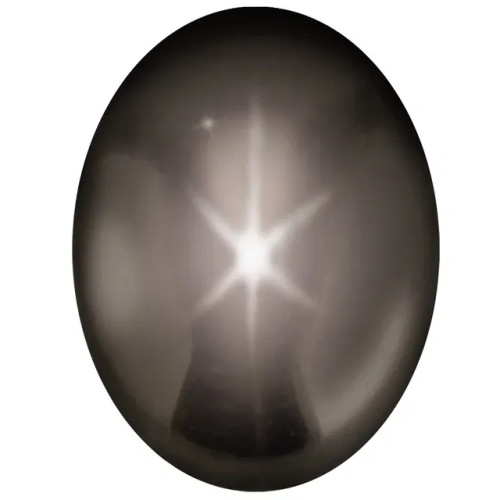Black Star Sapphire Oval Cut Gems in Grade AA