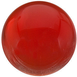 Red Carnelian Cabochon Gems - Genuine Red Carnelian in Oval Shape