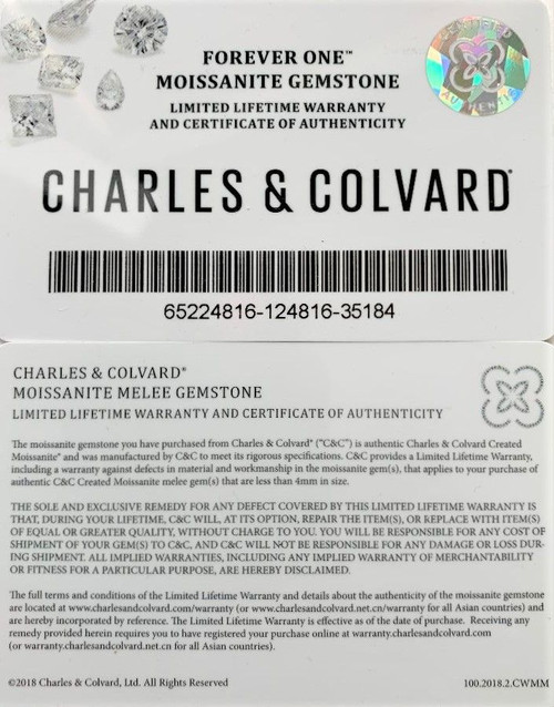 Asscher Cut Moissanite Forever One DEF Color Grade