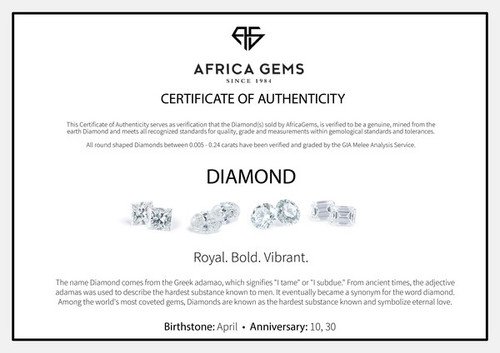 Genuine Grooved Princess Diamonds GH Color SI Clarity