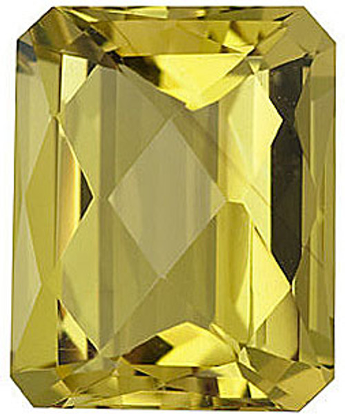 Checkerboard Emerald Lemon Quartz in Grade AA