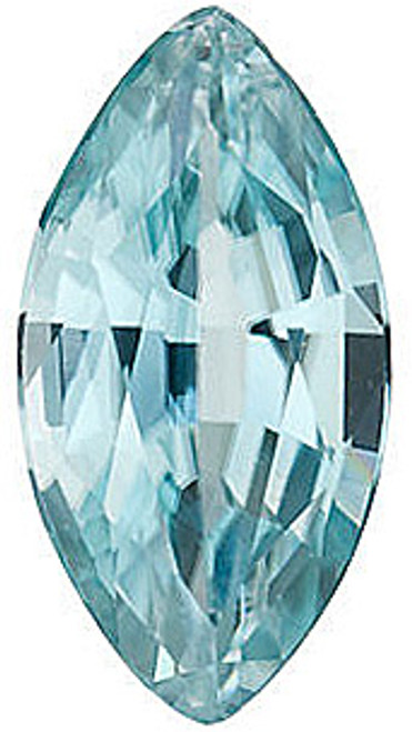 Blue Zircon Marquise Cut Grade AAA