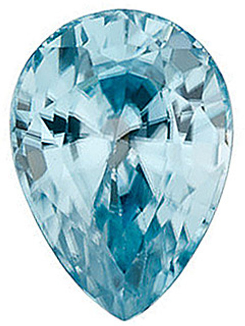 Blue Zircon Pear Cut Grade AAA Blue Zircon Pear Cut Grade AAA