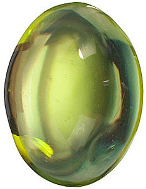 Cabochon Oval Genuine Peridot in Grade AAA Cabochon Oval Genuine Peridot in Grade AAA