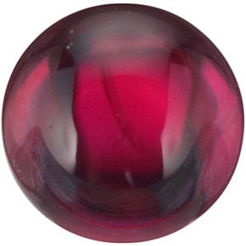 Cabochon Round Genuine Ruby in Grade AA Cabochon Round Genuine Ruby in Grade AA