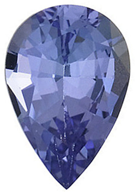 Pear Cut Genuine Tanzanite in Grade AA Pear Cut Genuine Tanzanite in Grade AA