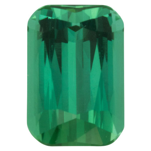 Antique Cushion Cut Blue Green Tourmaline - 2.39 carats - 10.23 x 7.12mm - Blue-Green Color